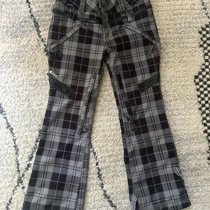 Ride Snowboard Pants Black & Grey Medium